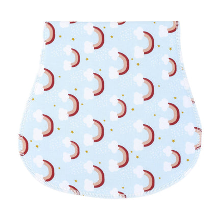 Children's breastfeeding and sweat-absorbent towel bib