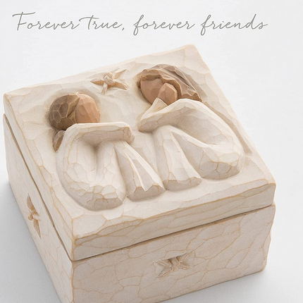 Customized Willow Friendship Resin Carving Decorative Box