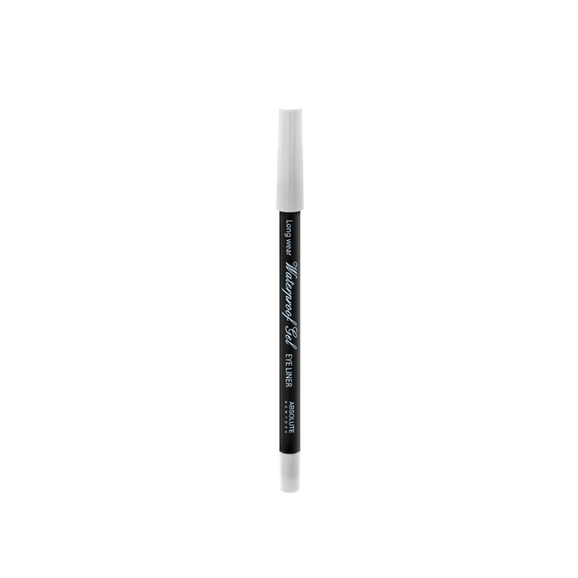 ABSOLUTE Waterproof Gel Eye & Lip Liner - White