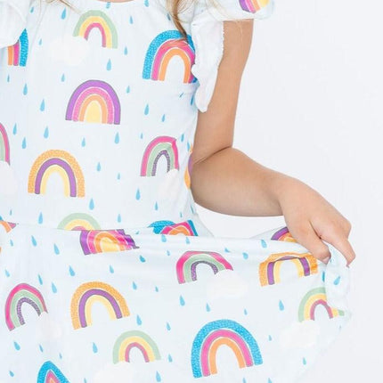 April Showers S/S Twirl Leotard