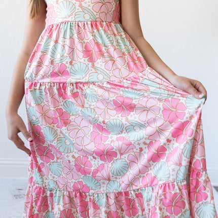 Beach Daze Ruffle Maxi Dress