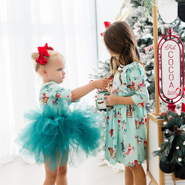 Believe in Your Elf 3/4 Tutu Leotard