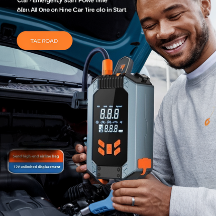 Car Wireless Inflatable emergency Start Power All-in-one Machine