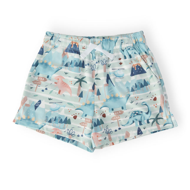 Boys Dino Tracks Play Shorts