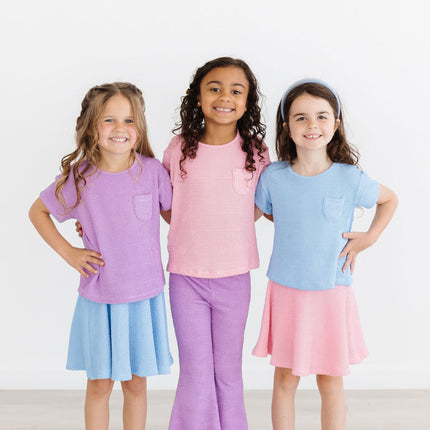 Bright Lilac Scrunchy Bells