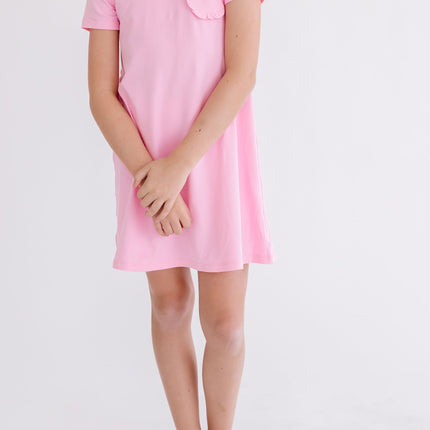 Bubblegum Pink T-Shirt Dress