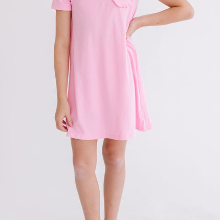 Bubblegum Pink T-Shirt Dress
