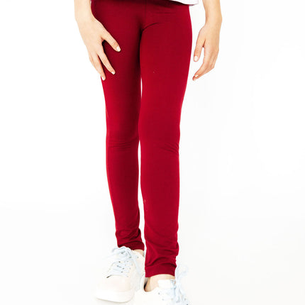 Burgundy Leggings