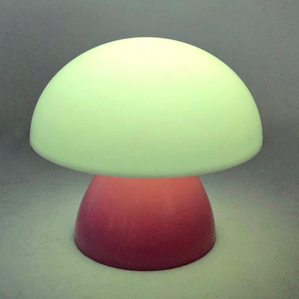 4" Mushroom Shape Decorative Desk Lamp with Multicolor Changing LED Lights