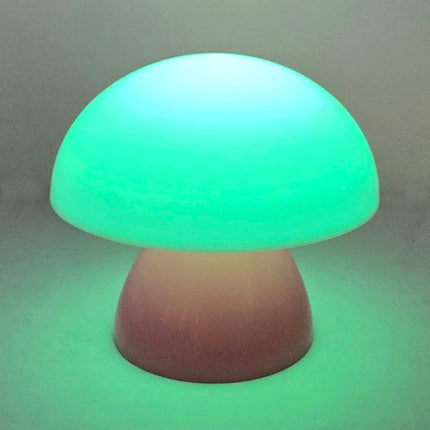 4" Mushroom Shape Decorative Desk Lamp with Multicolor Changing LED Lights