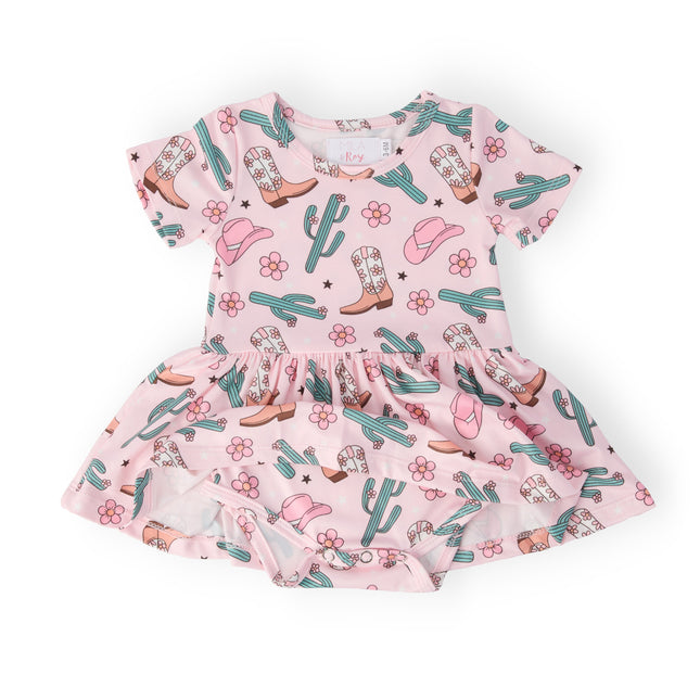 Cactus Cowgirl S/S Twirl Bodysuit