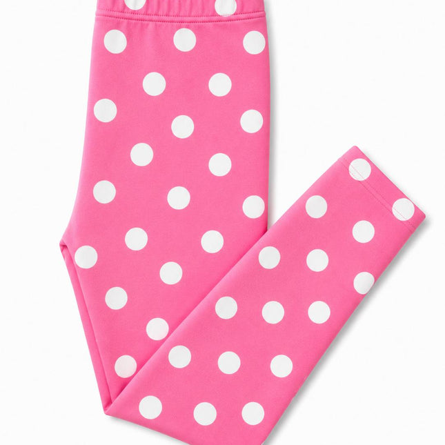 Pink Polka Dots Leggings