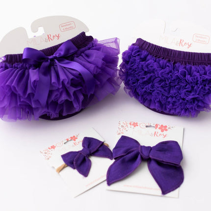 Purple Ruffle Tutu Bloomer
