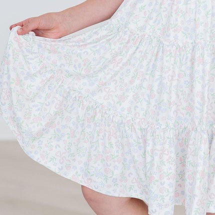 Cloud 9 Smocked Ruffle Dress