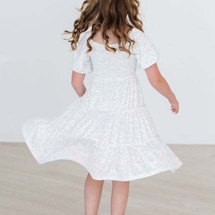 Cloud 9 Smocked Ruffle Dress