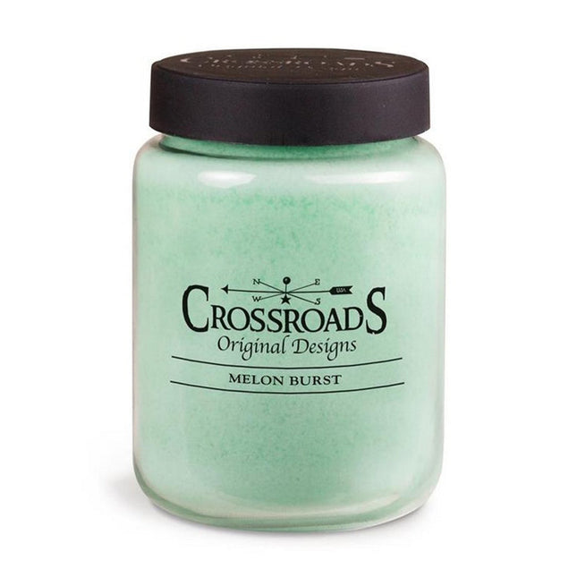 Crossroads Melon Burst Scented 2-Wick Candle, 26 Ounce