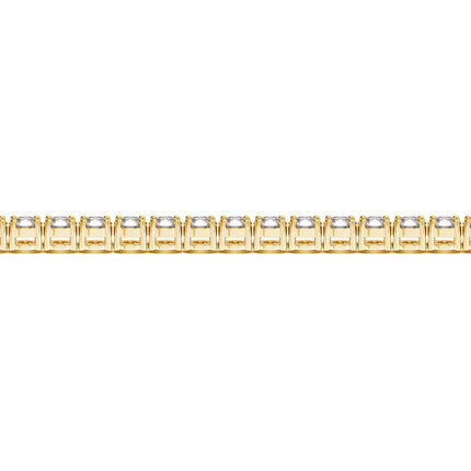 Lab Grown Round Diamond Tennis Bracelet in 14k Yellow Gold (7 cctw F/G  VS2/SI1)