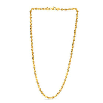 14k Yellow Gold Light Rope Chain (4.30 mm)