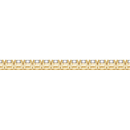Lab Grown Round Diamond Tennis Bracelet in 14k Yellow Gold (6 cctw F/G  VS2/SI1)