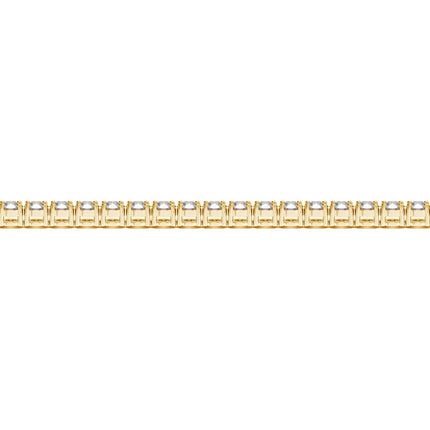 Lab Grown Round Diamond Tennis Bracelet in 14k Yellow Gold (4 cctw F/G  VS2/SI1)