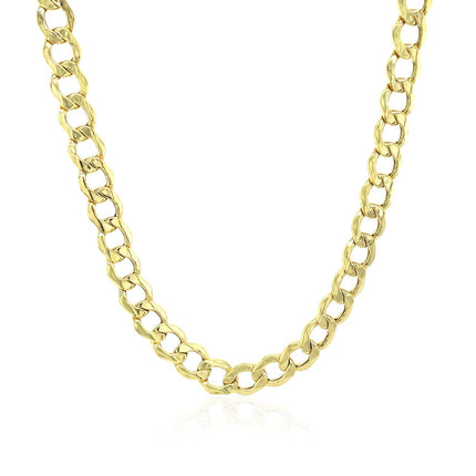 10k Yellow Gold Curb Chain (5.30 mm)