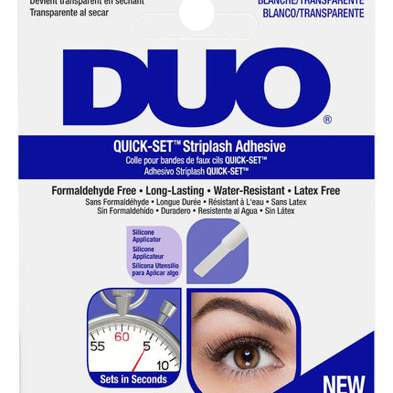 DUO Quick-Set Striplash Adhesive - Clear