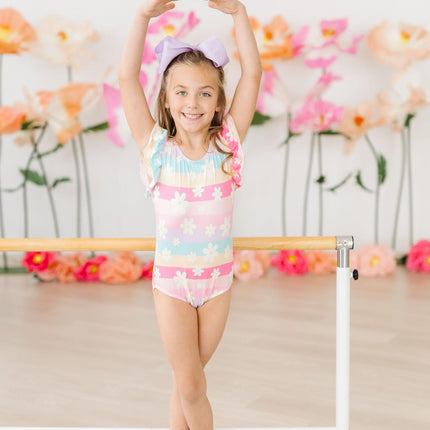 Daisy Dreams S/S Flutter Sleeve Leotard