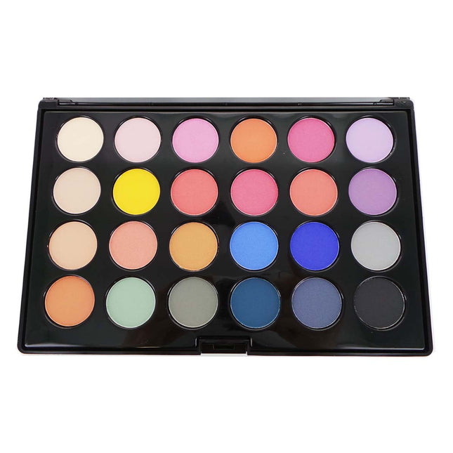 CITY COLOR Matte & Shimmer 24 Shade Shadow Palette - Carnival -  Carnival