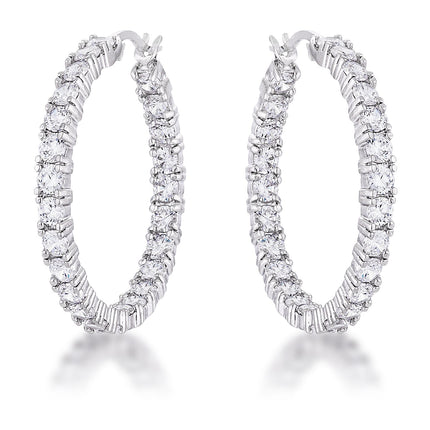 CZ Hoop Earrings
