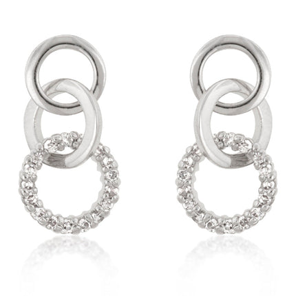 Finish Triplet Hooplet Earrings