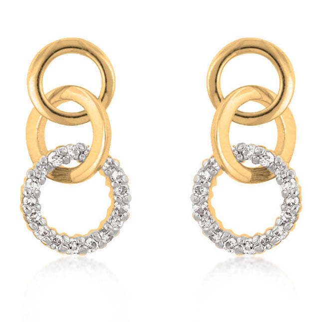 Finish Triplet Hooplet Earrings