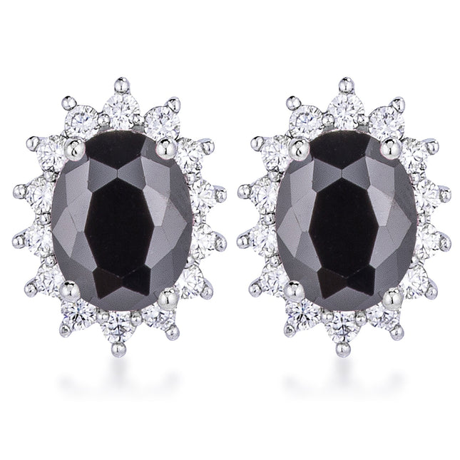 Petite Royal Oval Earrings