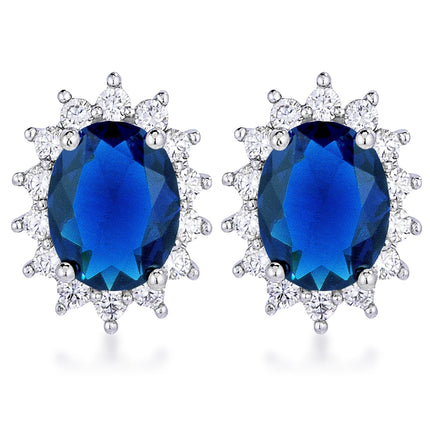 Petite Royal Oval Earrings