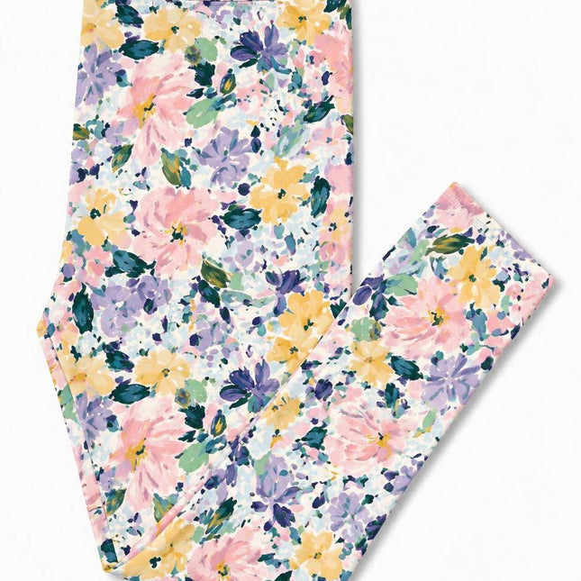 Fall Floral Leggings