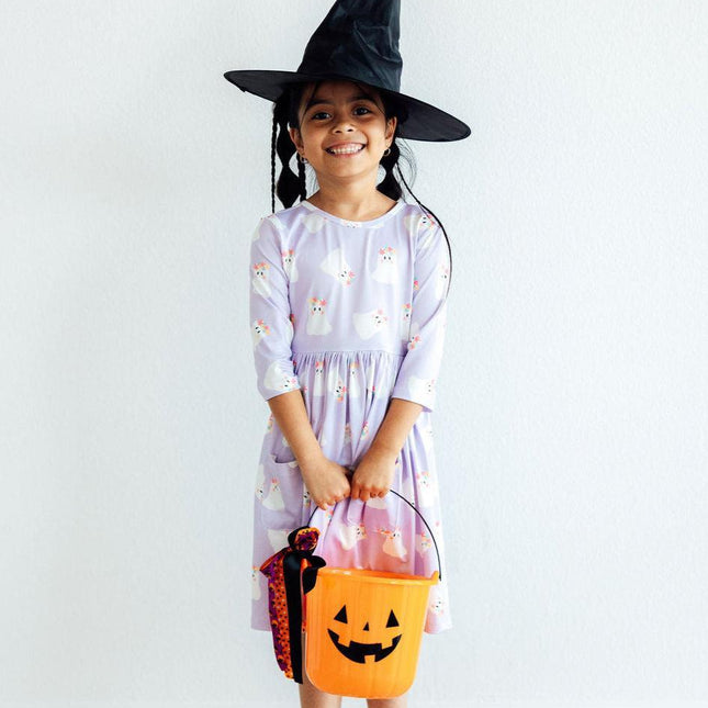 Feeling Fa-boo-lous 3/4 Sleeve Pocket Twirl Dress
