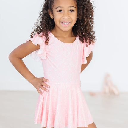 Feeling Pink S/S Twirl Leotard