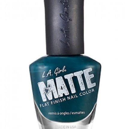 LA GIRL Matte Finish Nail Color - Alpine Gree