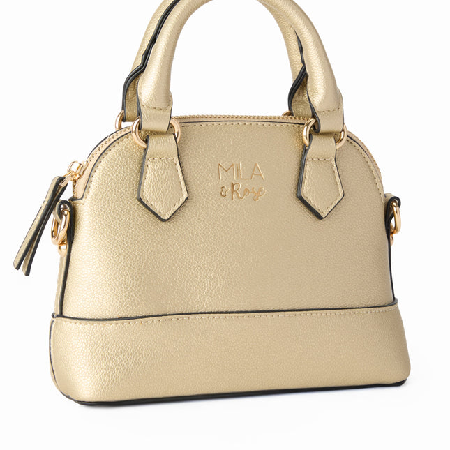 SALE Gold Metallic Girl's Crossbody Purse