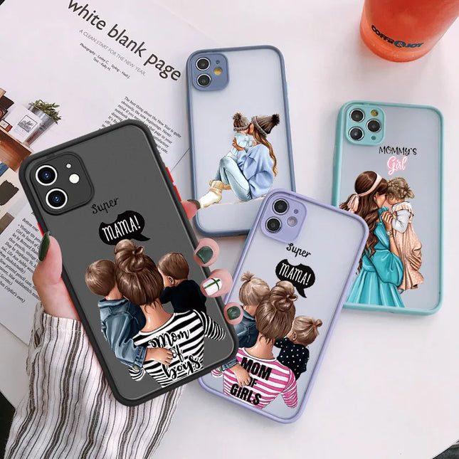 Super Mom Dad Hard Baby Girl Phone Case For iphone