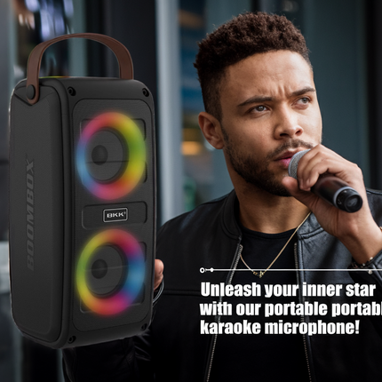 Portable Bluetooth Speaker Color Light Speaker