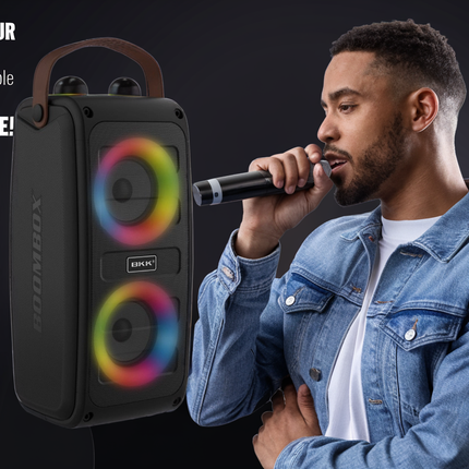 Portable Bluetooth Speaker Color Light Speaker