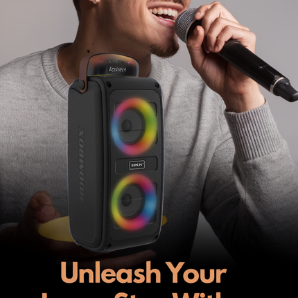 Portable Bluetooth Speaker Color Light Speaker