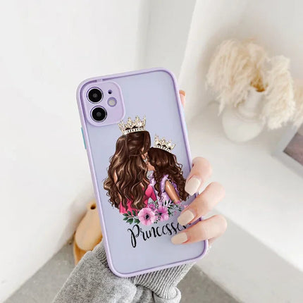 Super Mom Dad Hard Baby Girl Phone Case For iphone