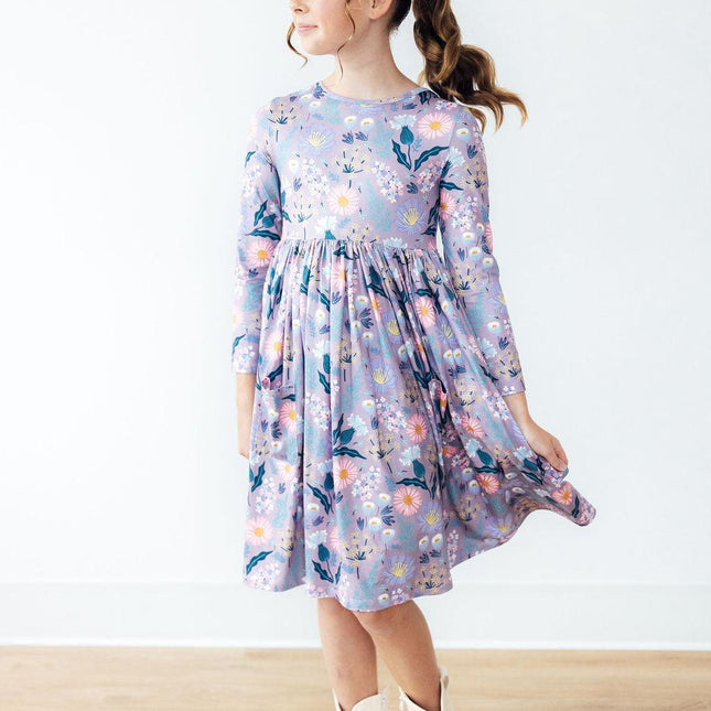 Honeysuckle L/S Pocket Twirl Dress