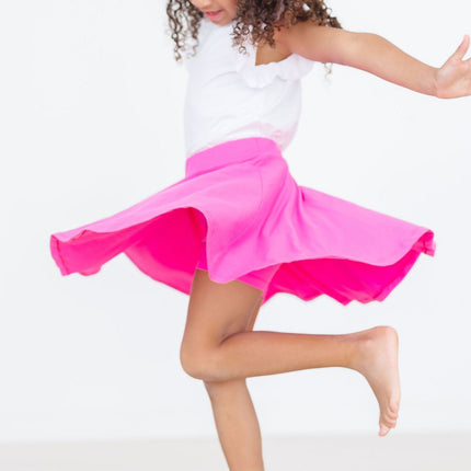 Hot Pink Twirl Skort
