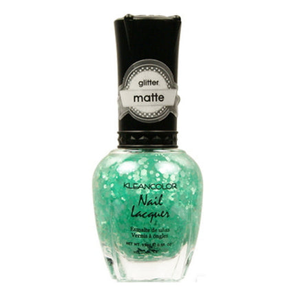 KLEANCOLOR Glitter Matte Nail Lacquer - On-Off Relationship