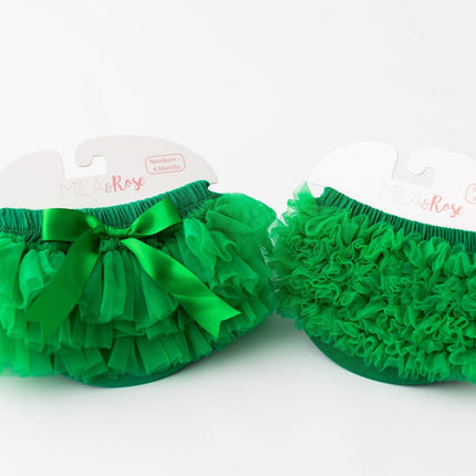 Kelly Green Ruffle Tutu Bloomer
