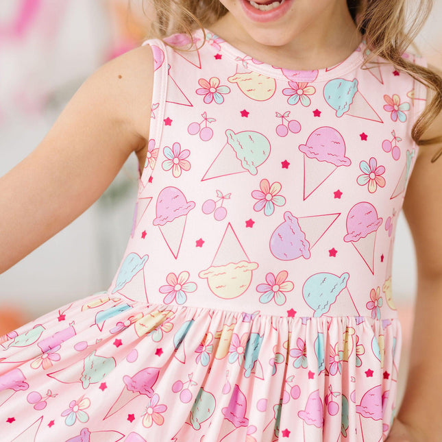 Ice Cream & Shout Tank Twirl Dress