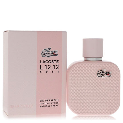 Lacoste Eau De Lacoste L.12.12 Rose by Lacoste Eau De Parfum Spray 1.7 oz for Women