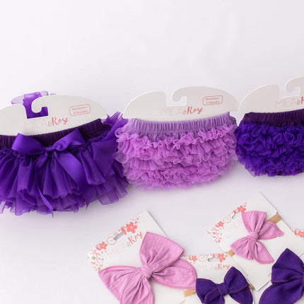 Purple Ruffle Bum Bloomer